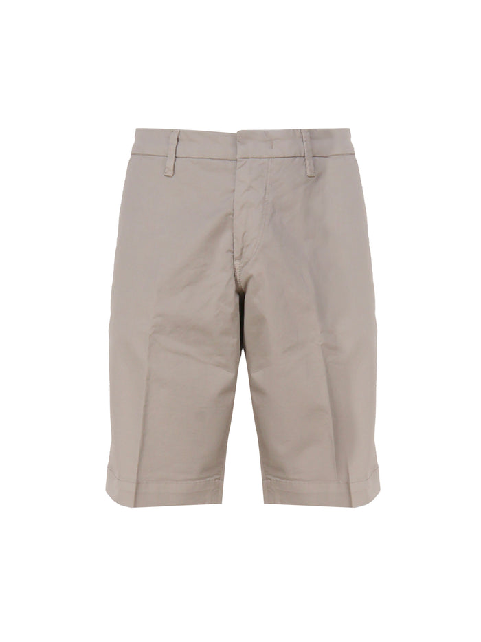 Fay Shorts Grey Cotton