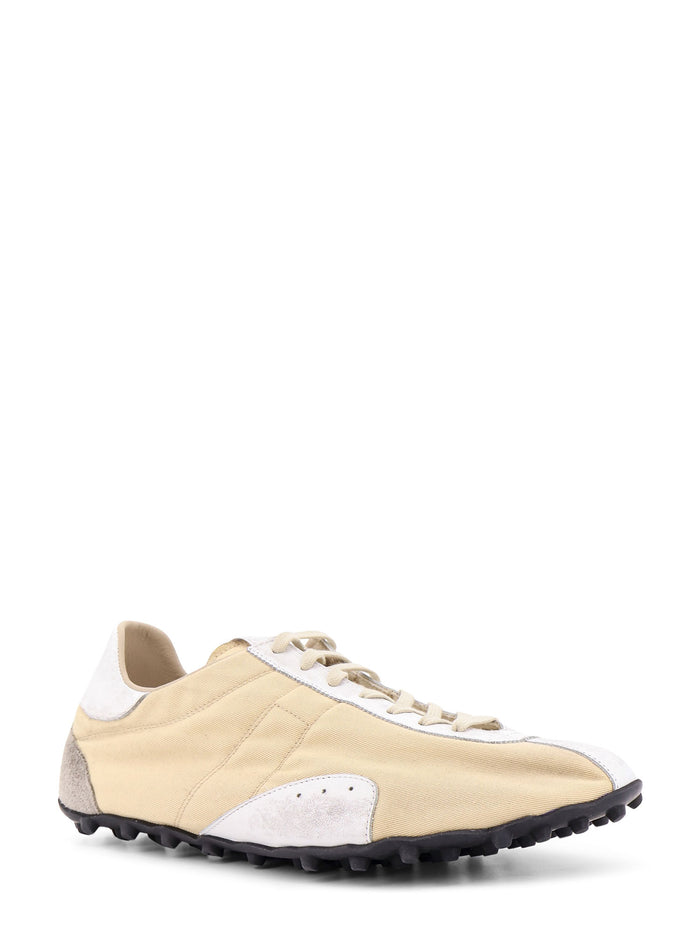 Maison Margiela Sneakers Beige Canvas/pelle
