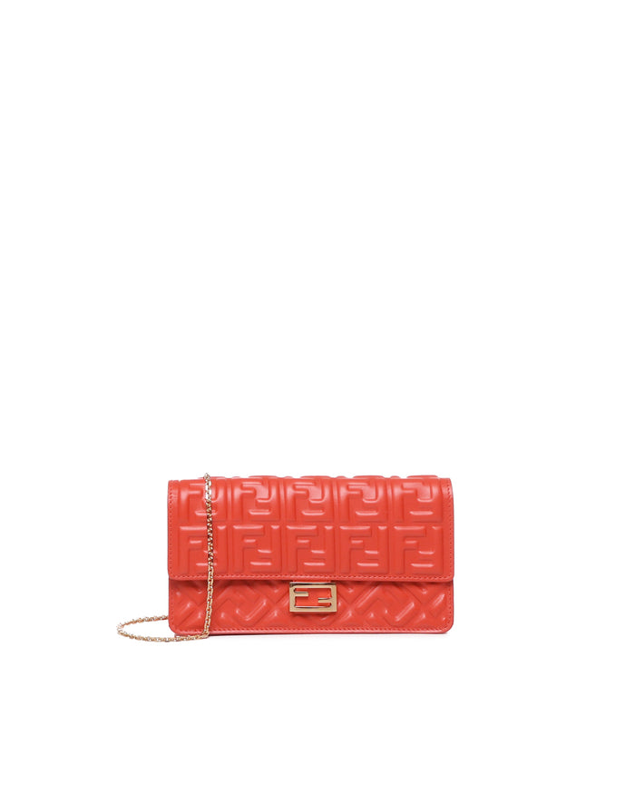 Fendi Wallets Orange Calfskin