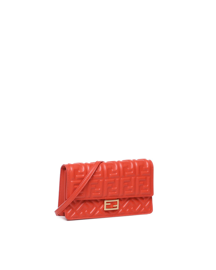 Fendi Wallets Orange Calfskin