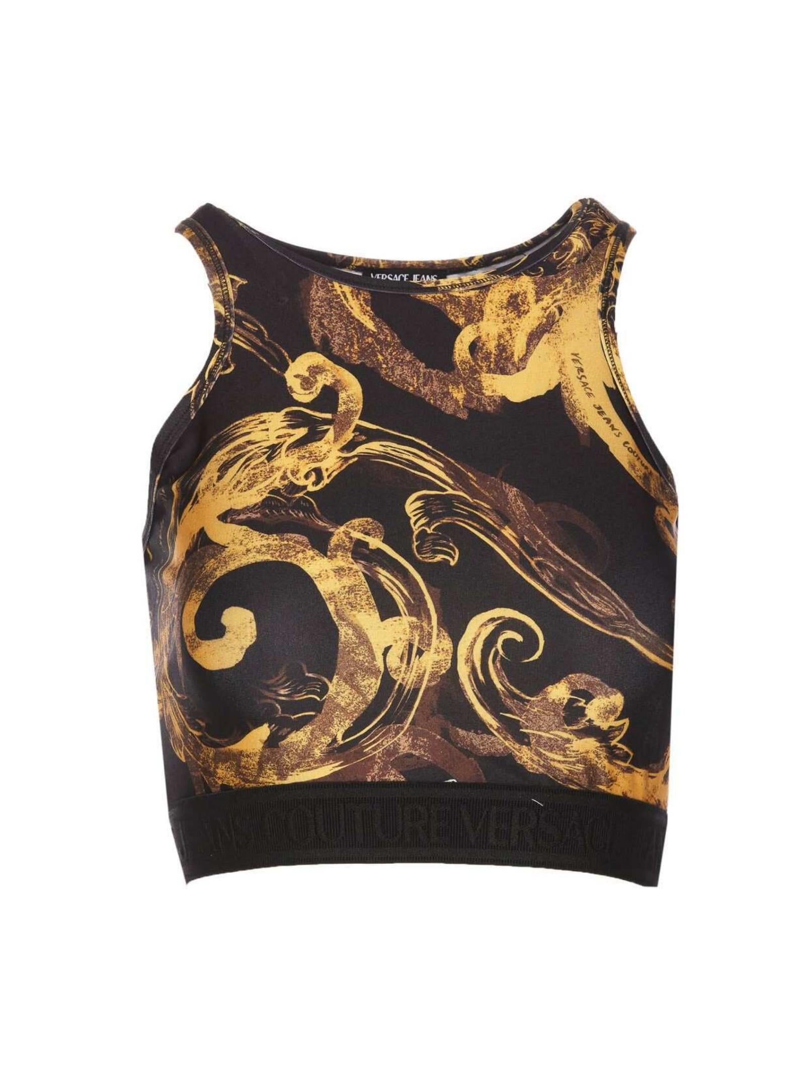 VERSACE JEANS COUTURE Top Black