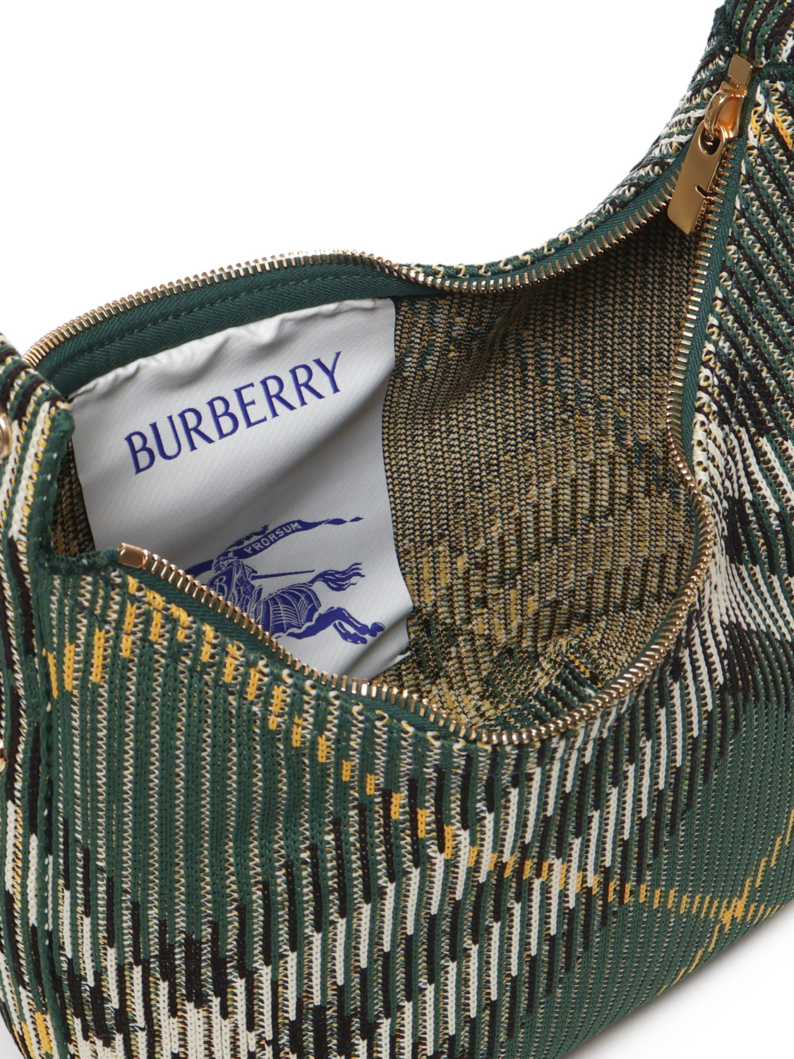 Burberry Bags Vintage Check Green Polyamide (nylon)