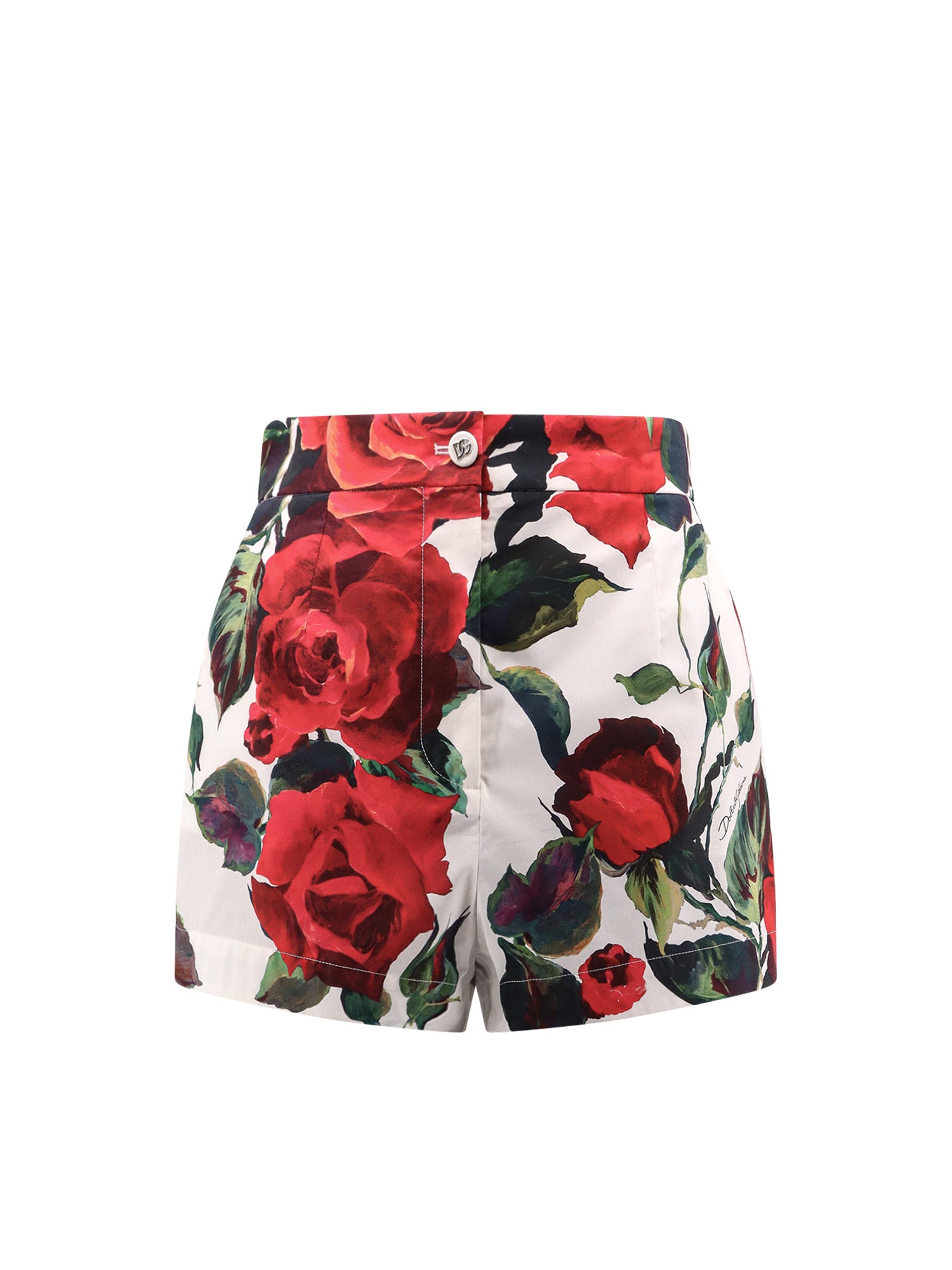 Dolce & Gabbana Shorts White 100 % Cotone