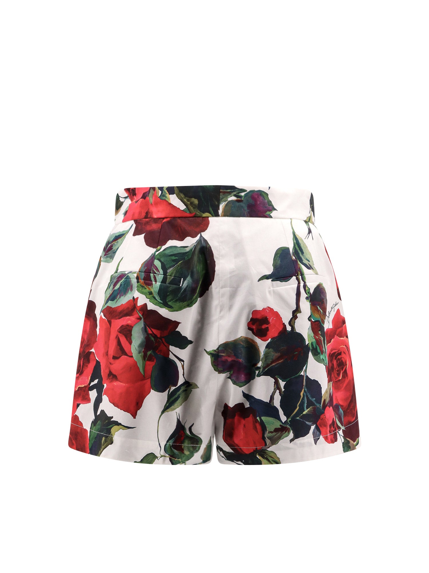 Dolce & Gabbana Shorts White 100 % Cotone