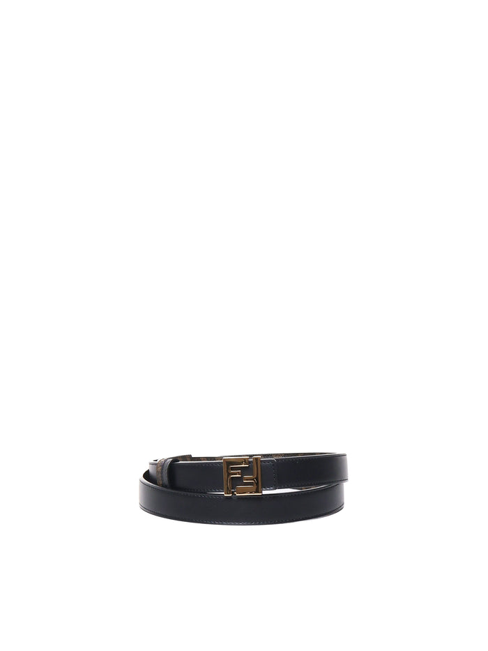 Fendi Belts Nero+tab.mr+os Vit+pu