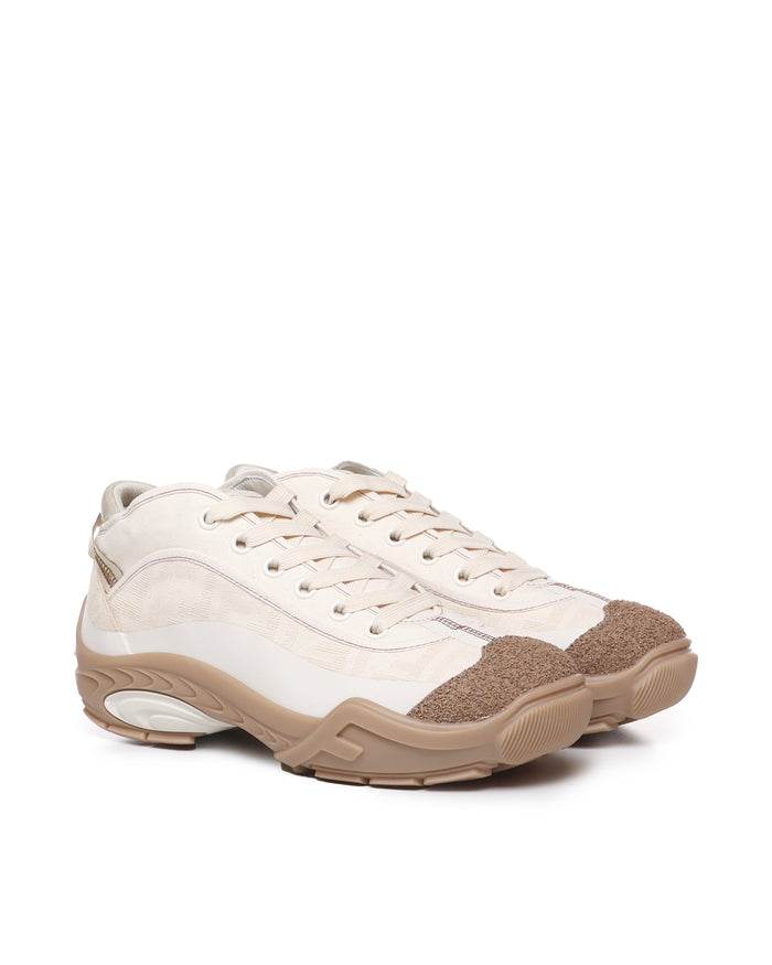 Fendi Sneakers White Cotton