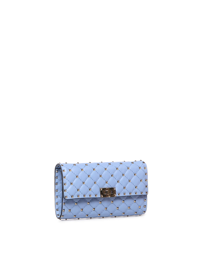 Valentino Garavani Bags Popeline Blue Lambskin