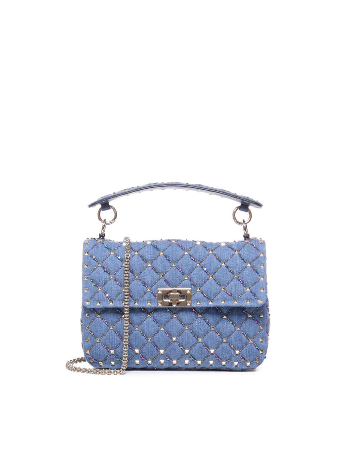 Valentino Garavani Bags Denim/multicolor/avio Cotton Elastane