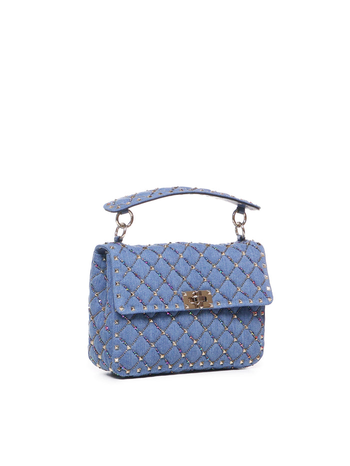 Valentino Garavani Bags Denim/multicolor/avio Cotton Elastane