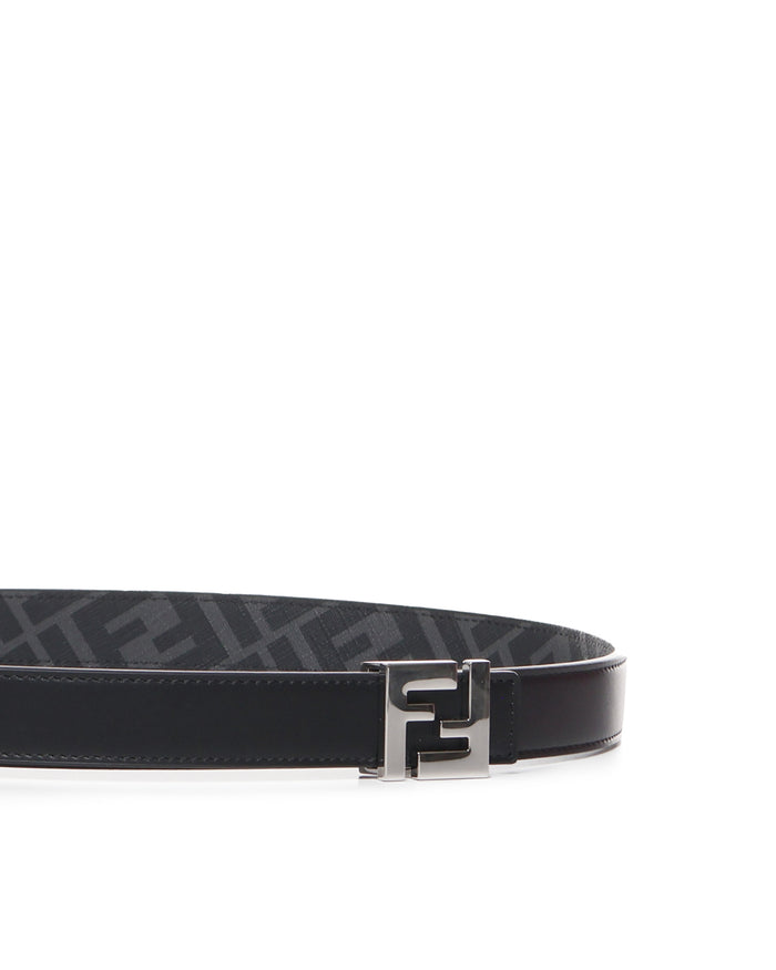 Fendi Belts Black Vit+pu