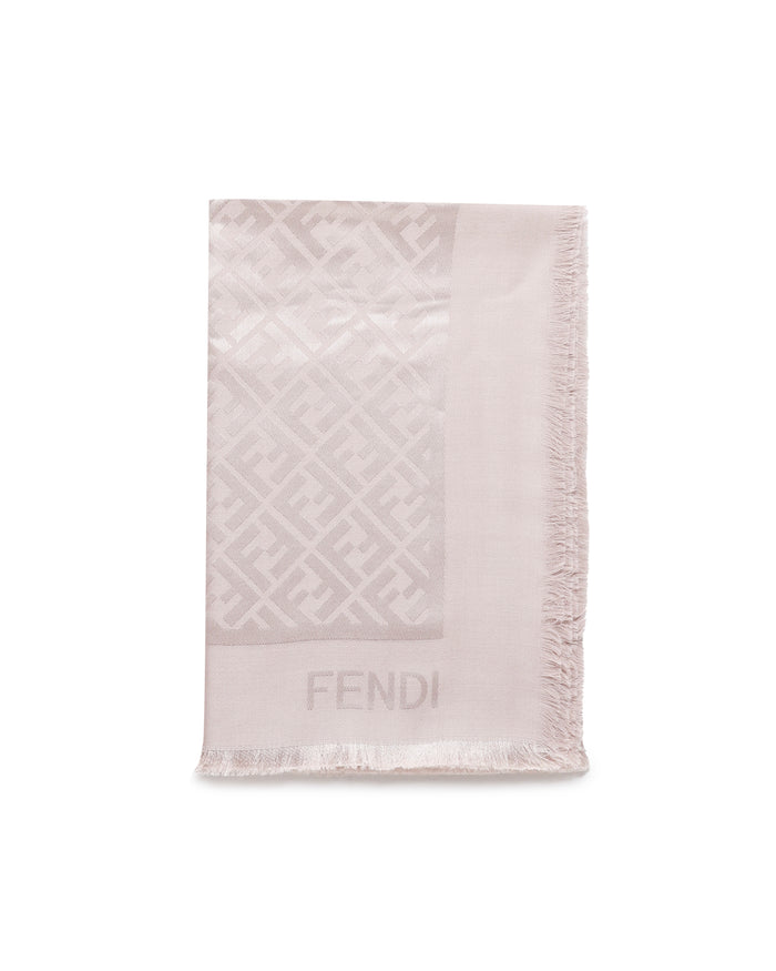 Fendi Scarfs Pink Silk