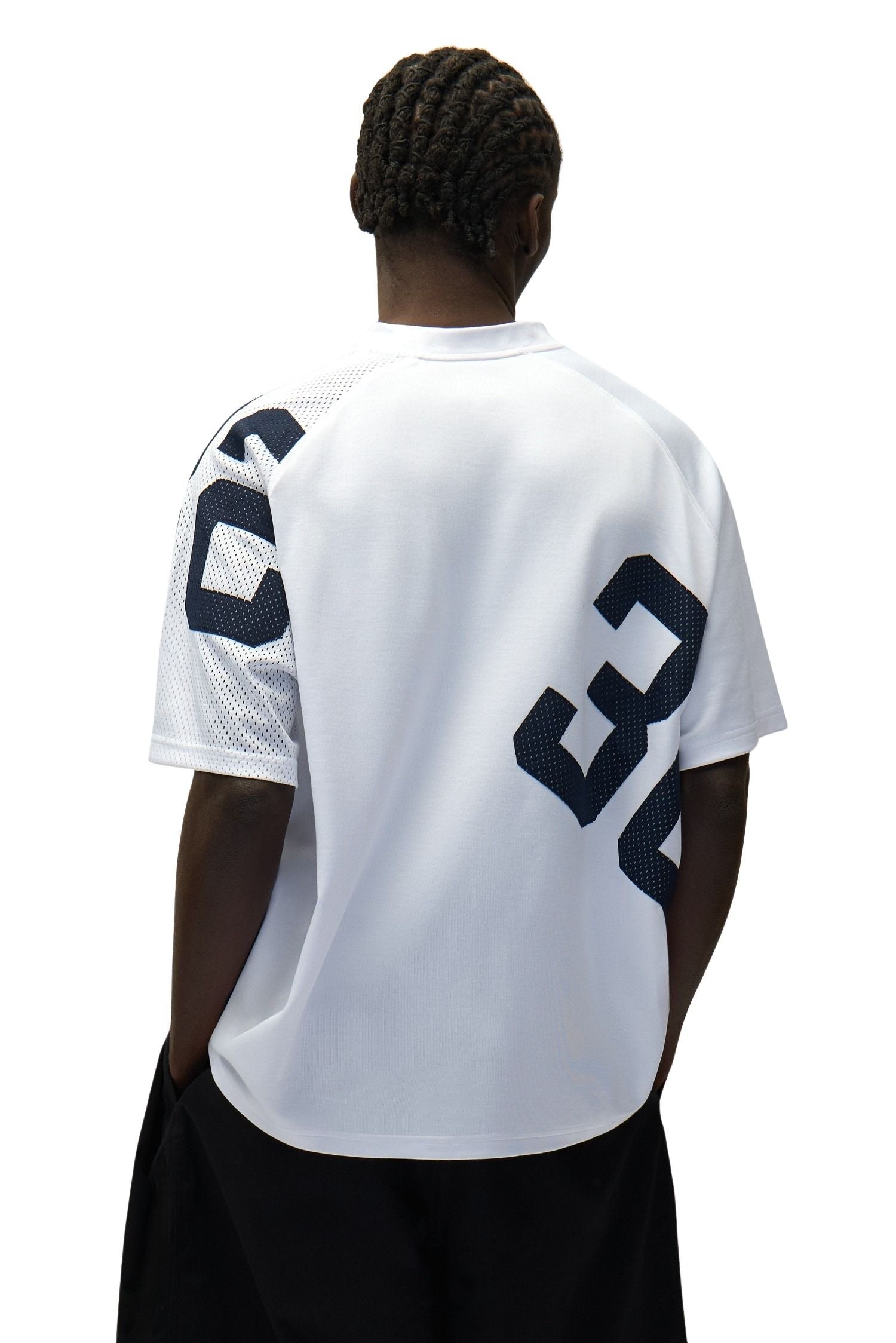 32 Jersey Blue Polyester Tshirt