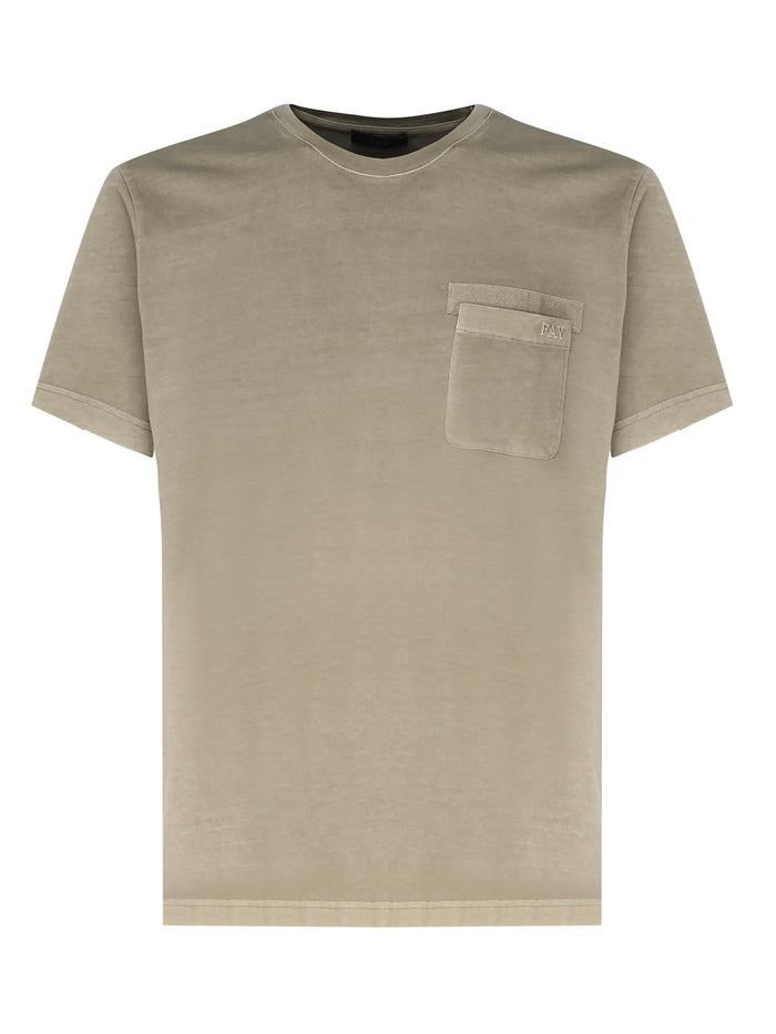Fay T-shirts and Polos Beige Cotton