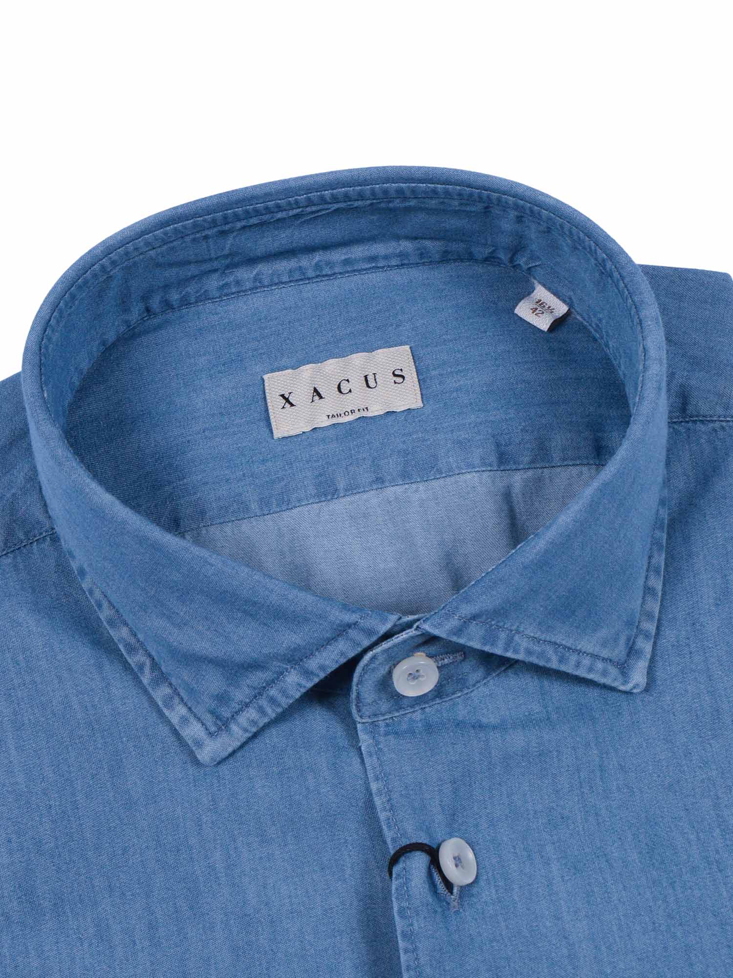 Shirt Blue Cotton