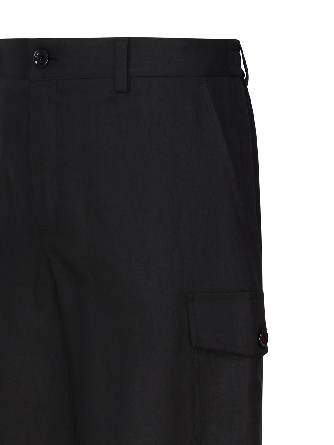Dolce & Gabbana Shorts Black Linen