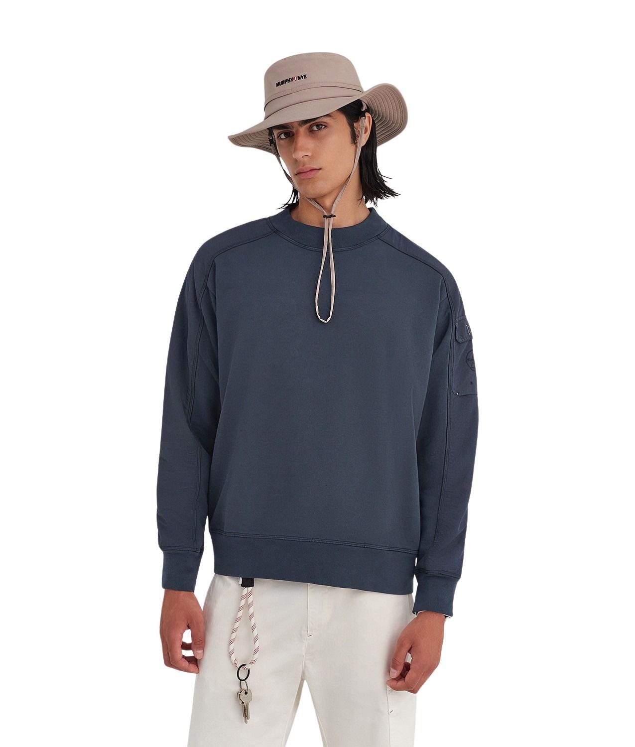 Washer Sweatshirt Blue
