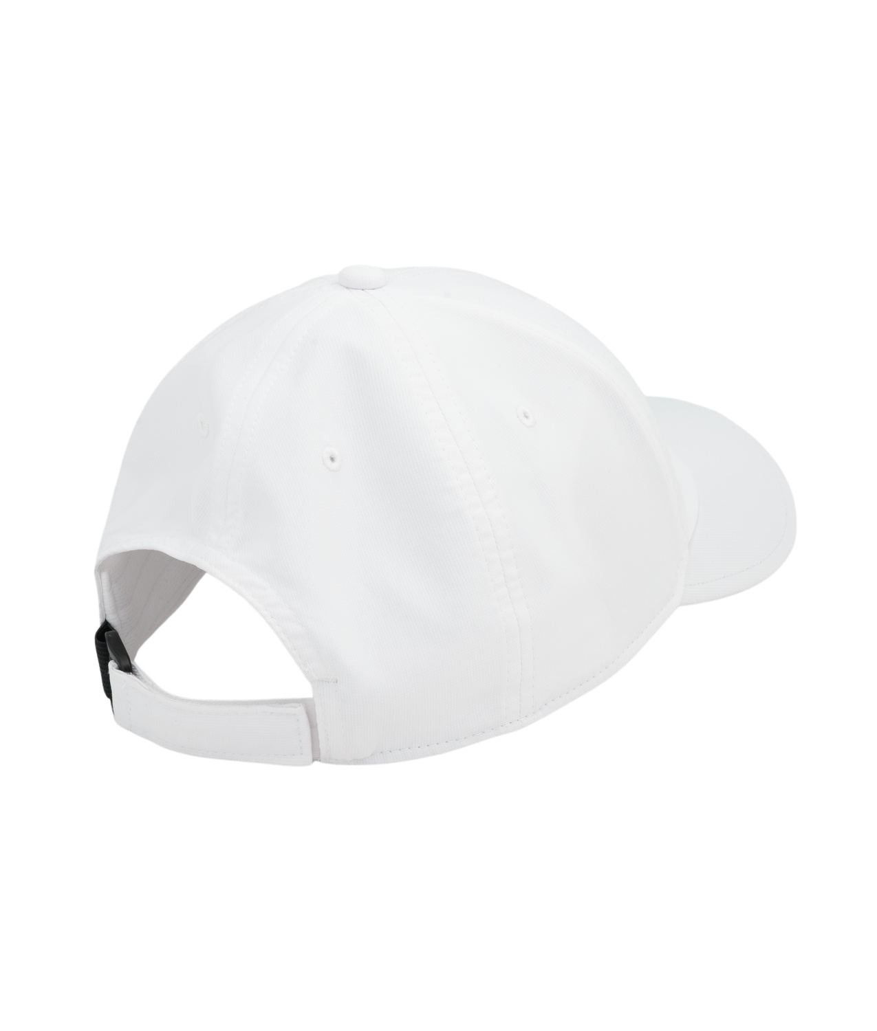 Side Hat White Pl Spandex