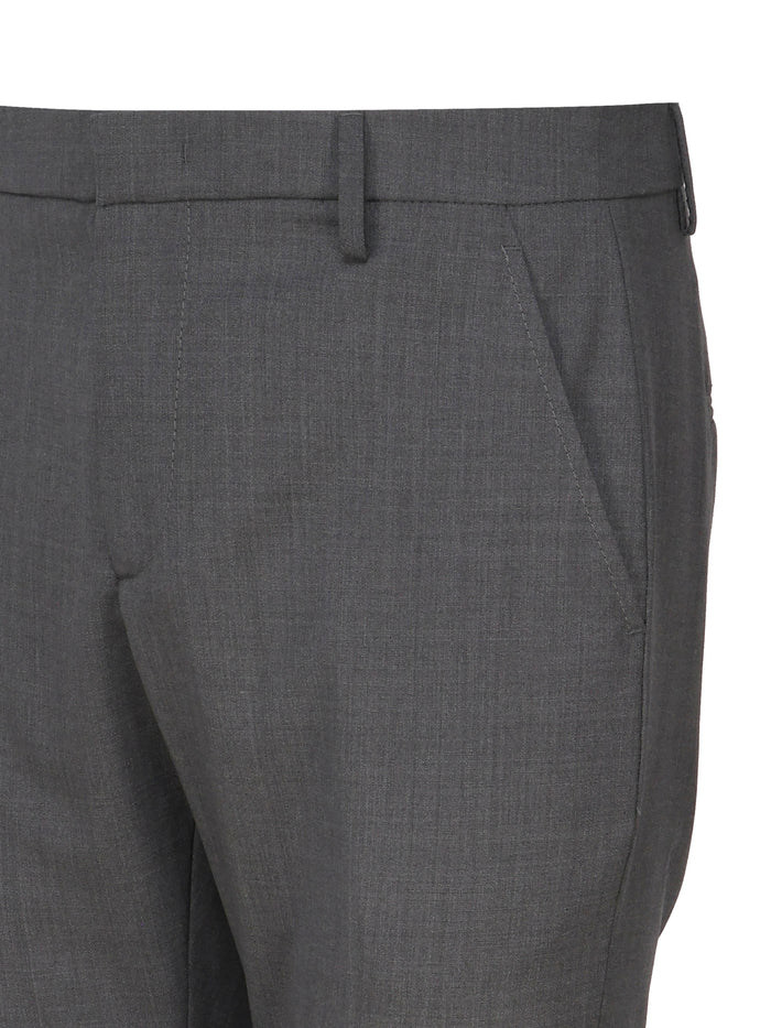 Dondup RTW Grey Virgin Wool Elastane
