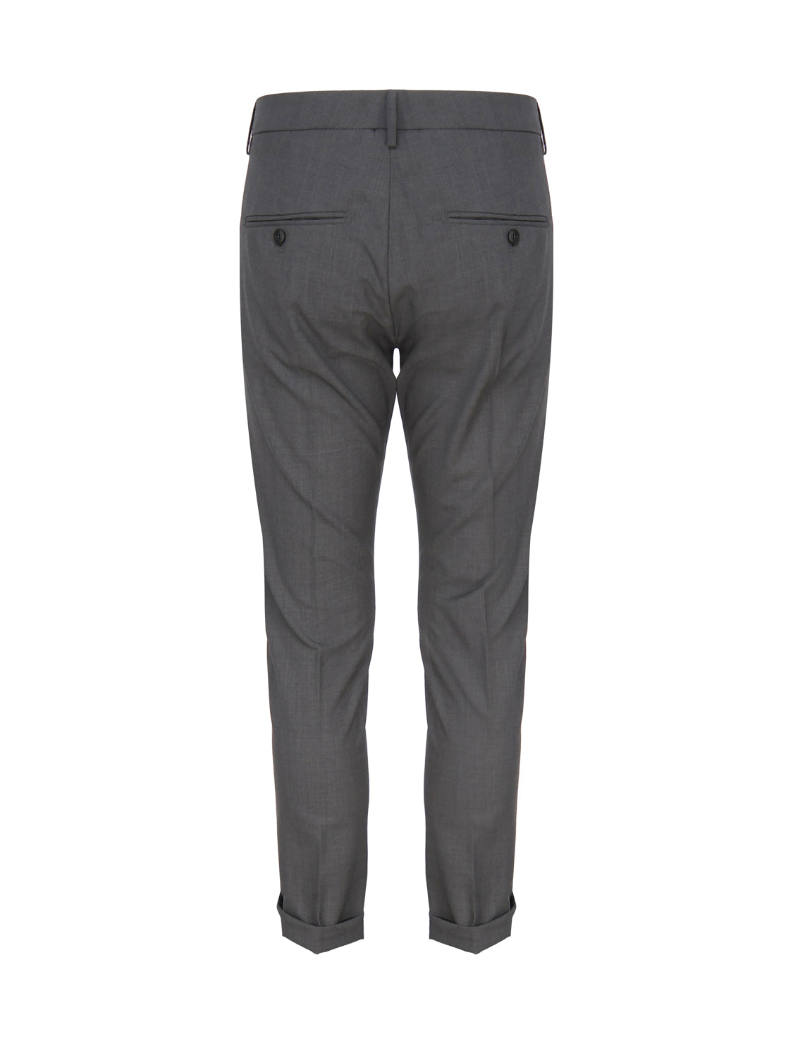 Dondup RTW Grey Virgin Wool Elastane