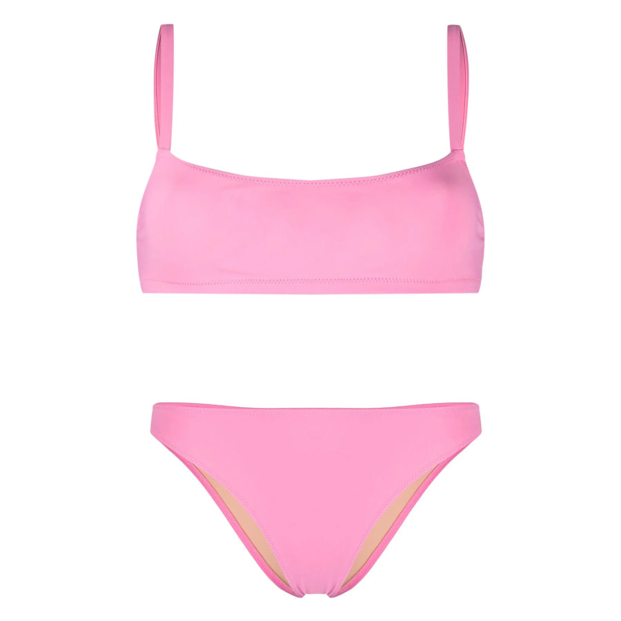 Lido High-Waisted Beachwear Flamingo Pink Polyamide Bikinis
