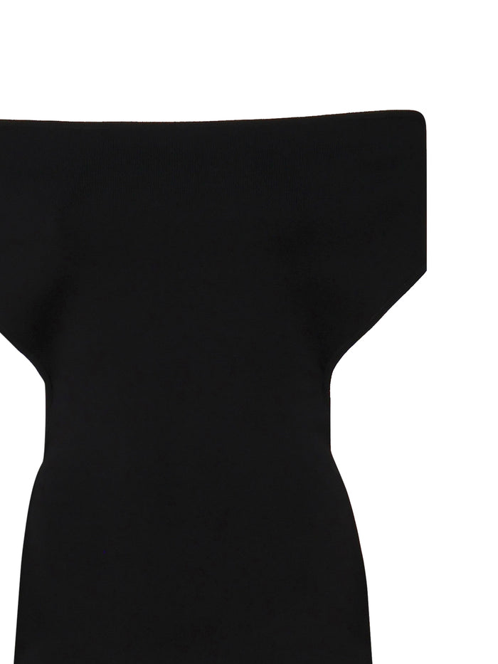Jacquemus Dresses Black Viscose Polyamide Elastane