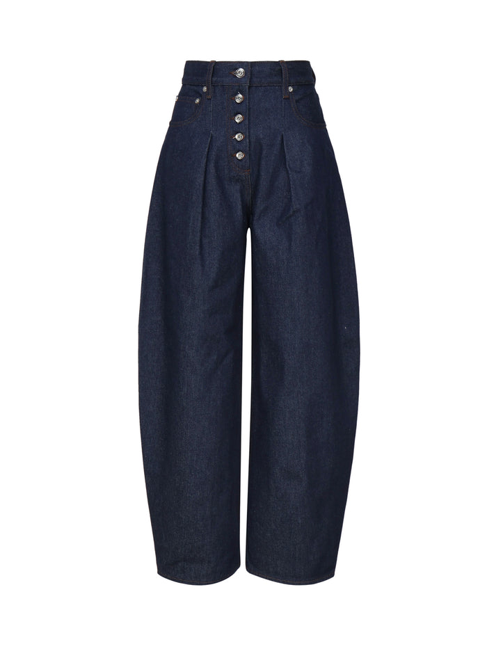 Jacquemus Jeans Blue Cork Coton