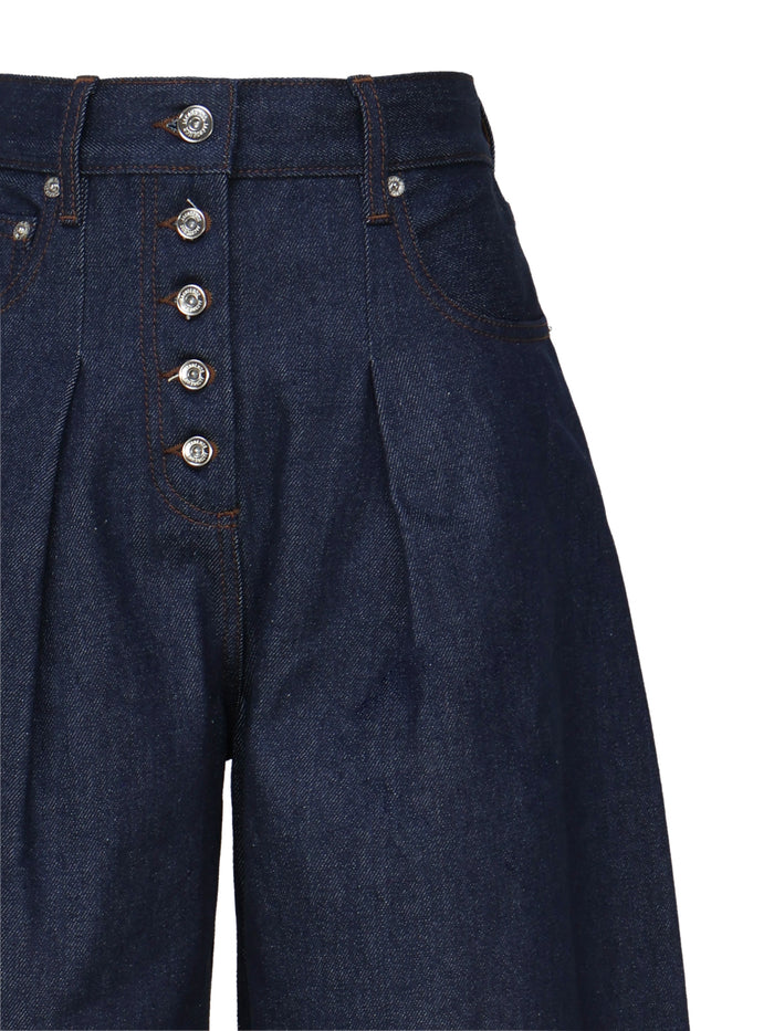 Jacquemus Jeans Blue Cork Coton