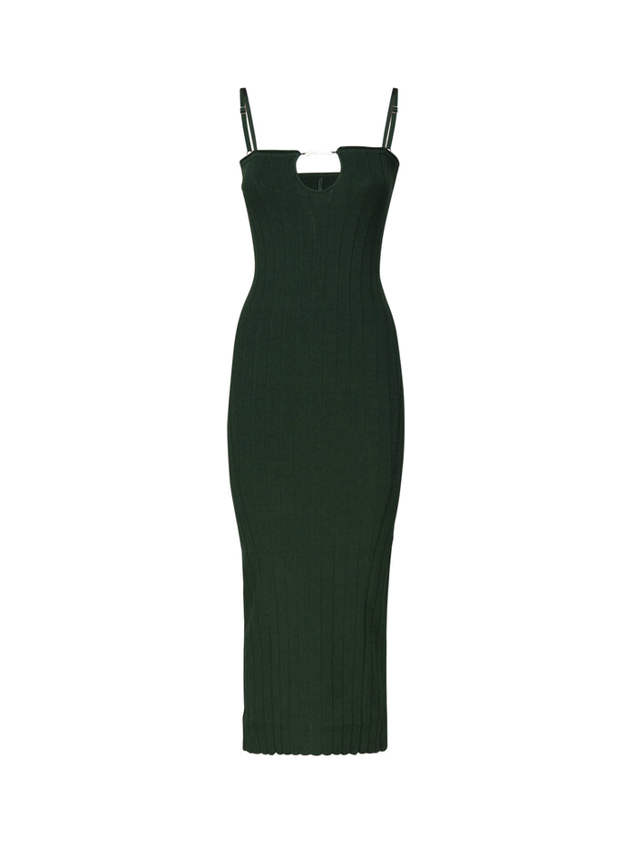 Jacquemus Dresses Green Viscose Polyester