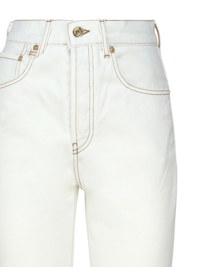 Jacquemus Jeans Off-white Cork Coton