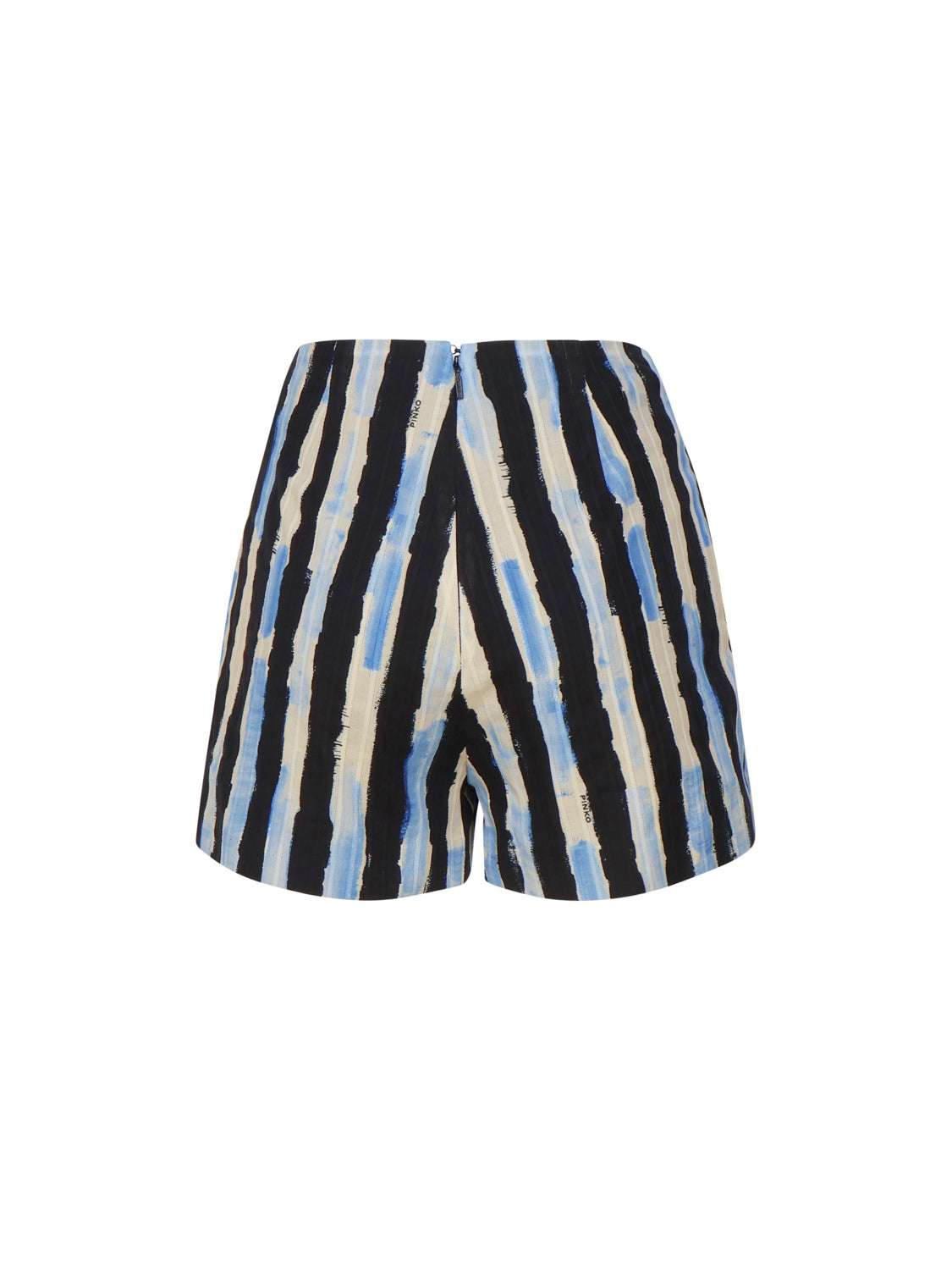 Pinko Shorts Black, Light Blue, Beige