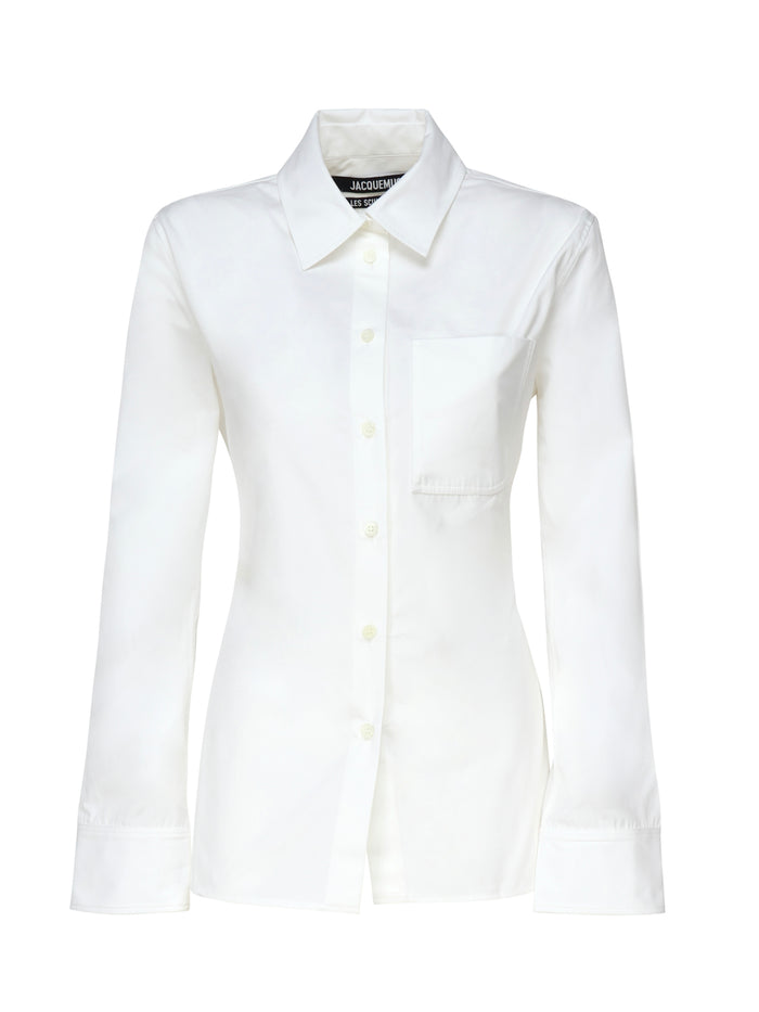 Jacquemus Shirts White Principal:coton