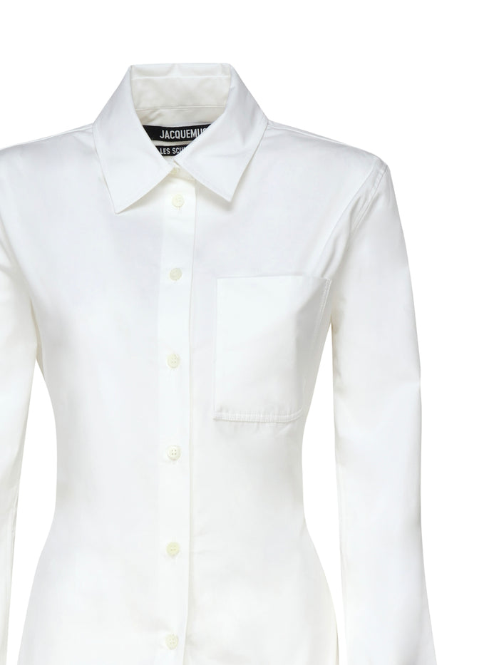 Jacquemus Shirts White Principal:coton
