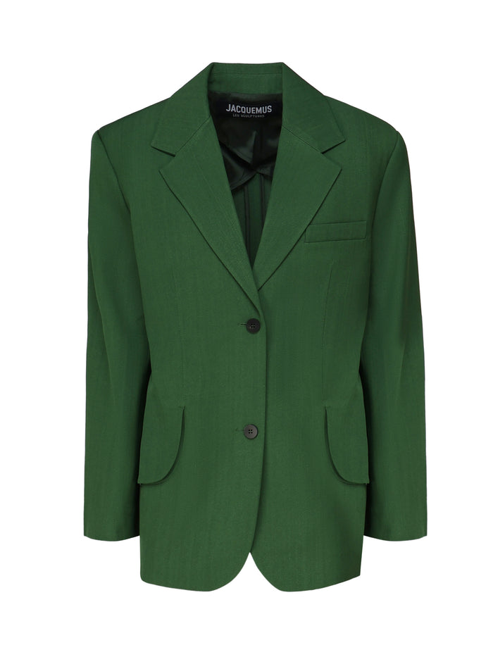 Jacquemus Jackets Green Viscose