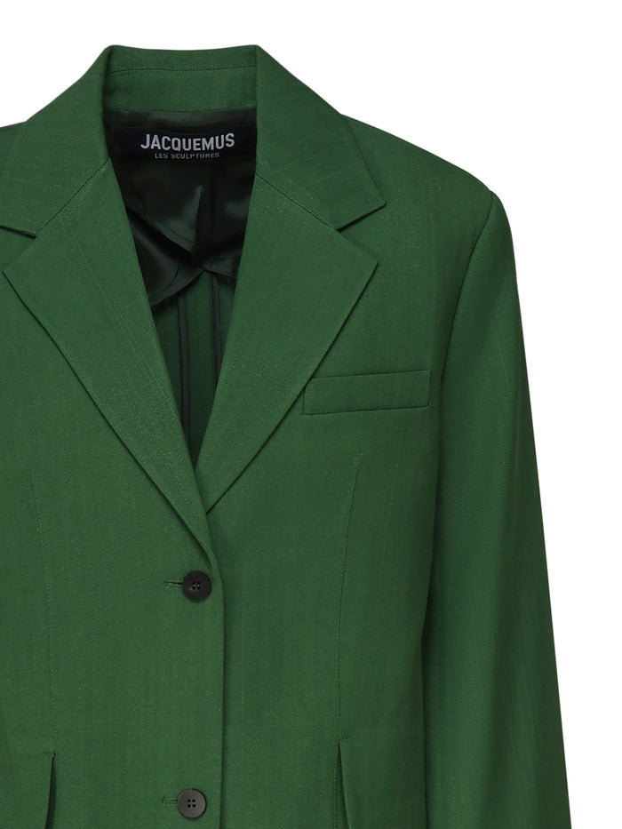 Jacquemus Jackets Green Viscose