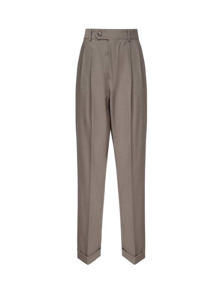 Sportmax Rtw Beige Lana Vergine Ovis Aries