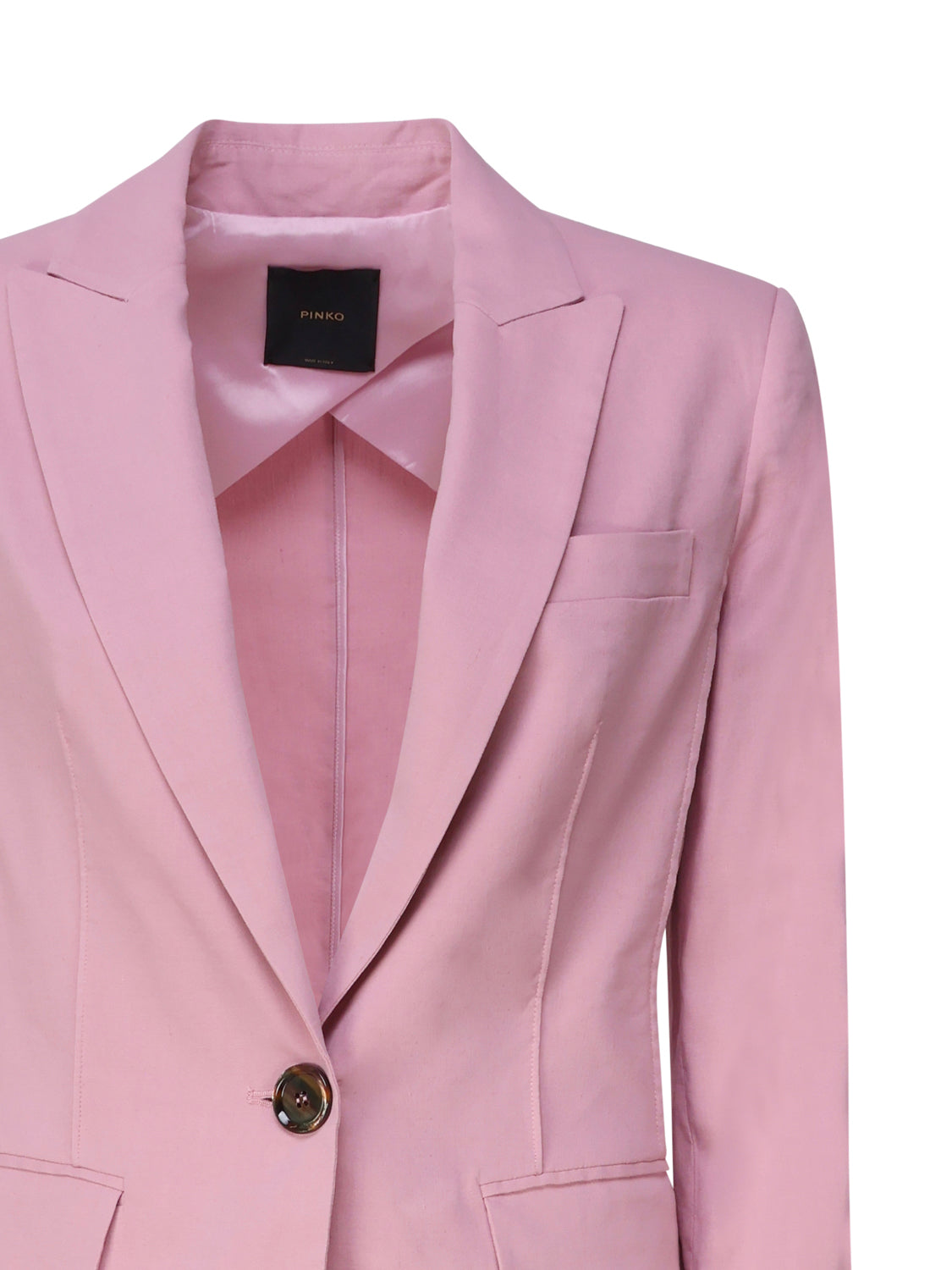Pinko Jackets Pink Linen