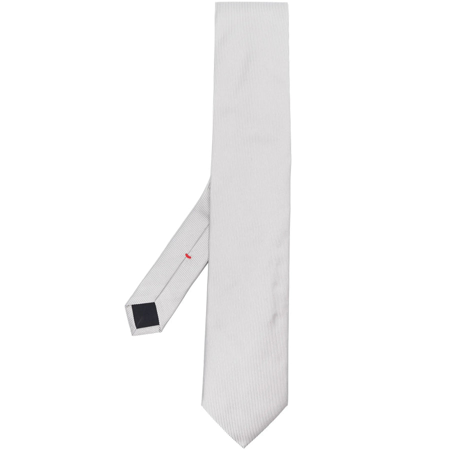 Lady Anne Grey Silk Tie Ties & Bow