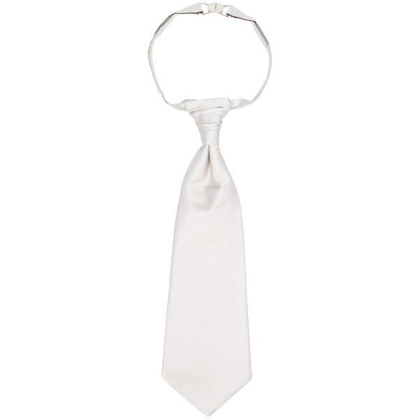 Lady Anne Grey Silk Tie Ties & Bow