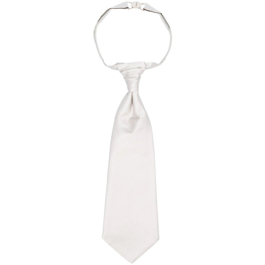 Lady Anne Grey Silk Tie Ties & Bow