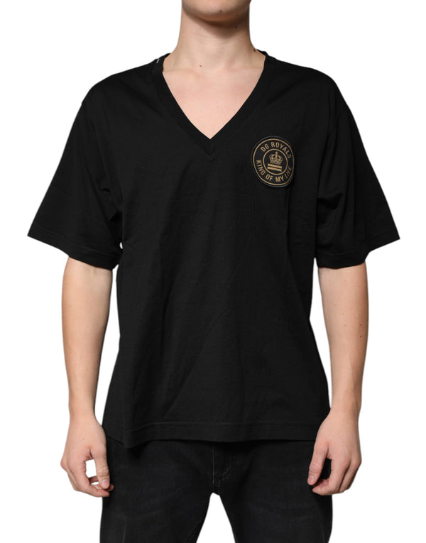 Dolce & Gabbana 100% Cotton t-shirt in black