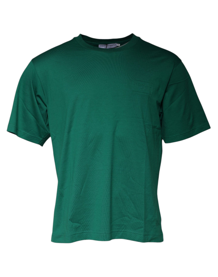 Dolce & Gabbana 100% Cotton t-shirt in green