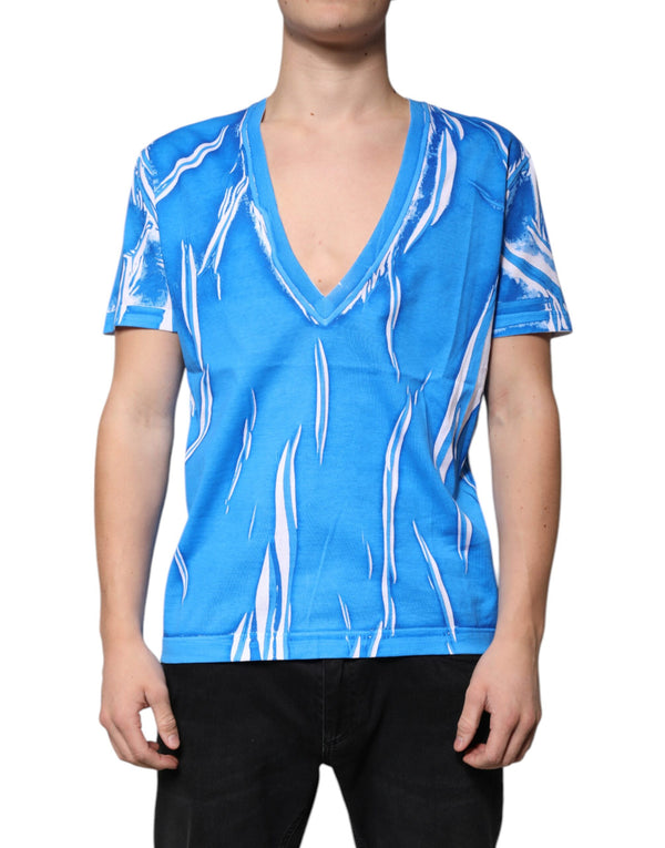 Dolce & Gabbana 100% Cotton t-shirt in blue