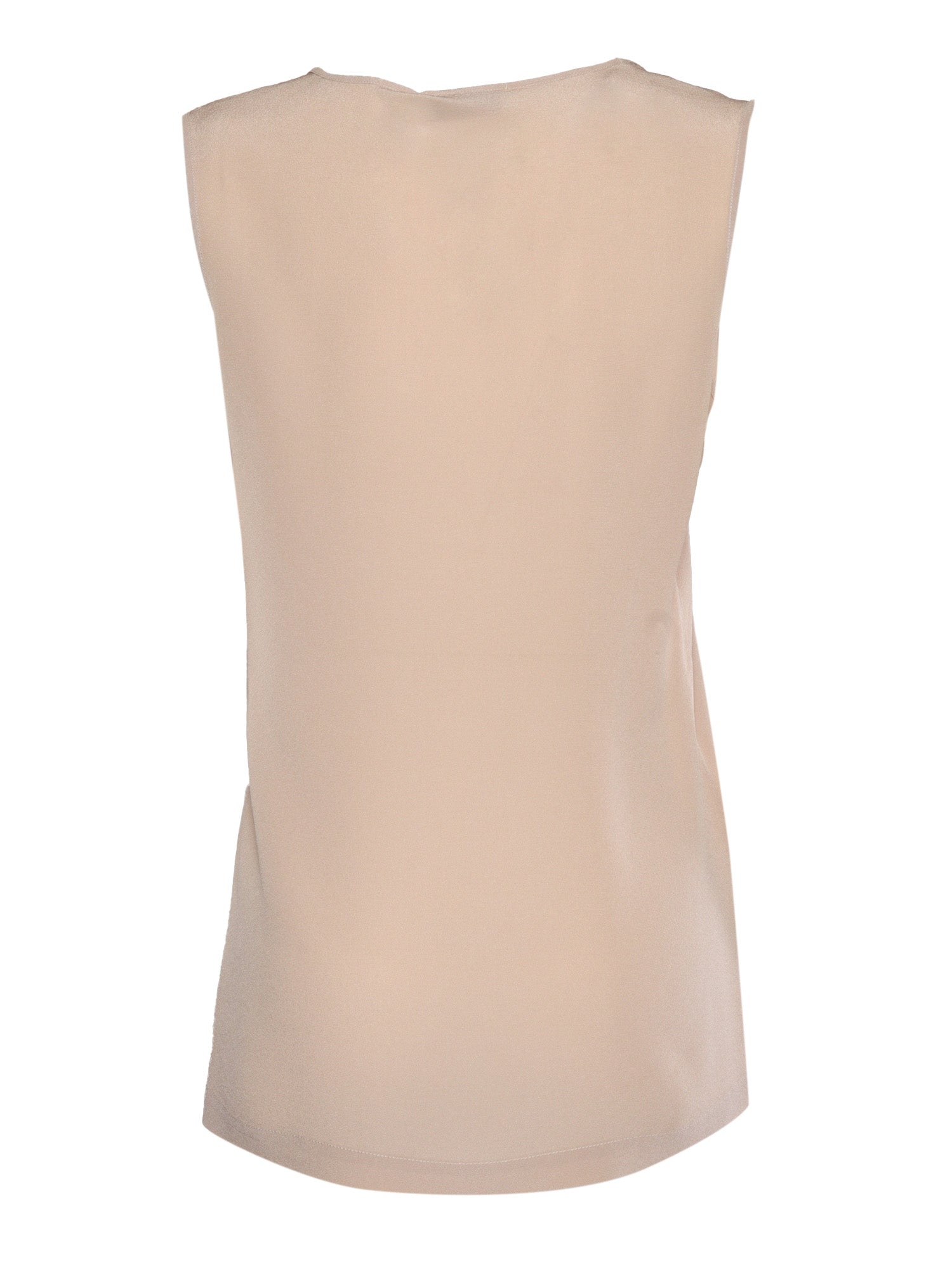 SILK TANK TOP Beige