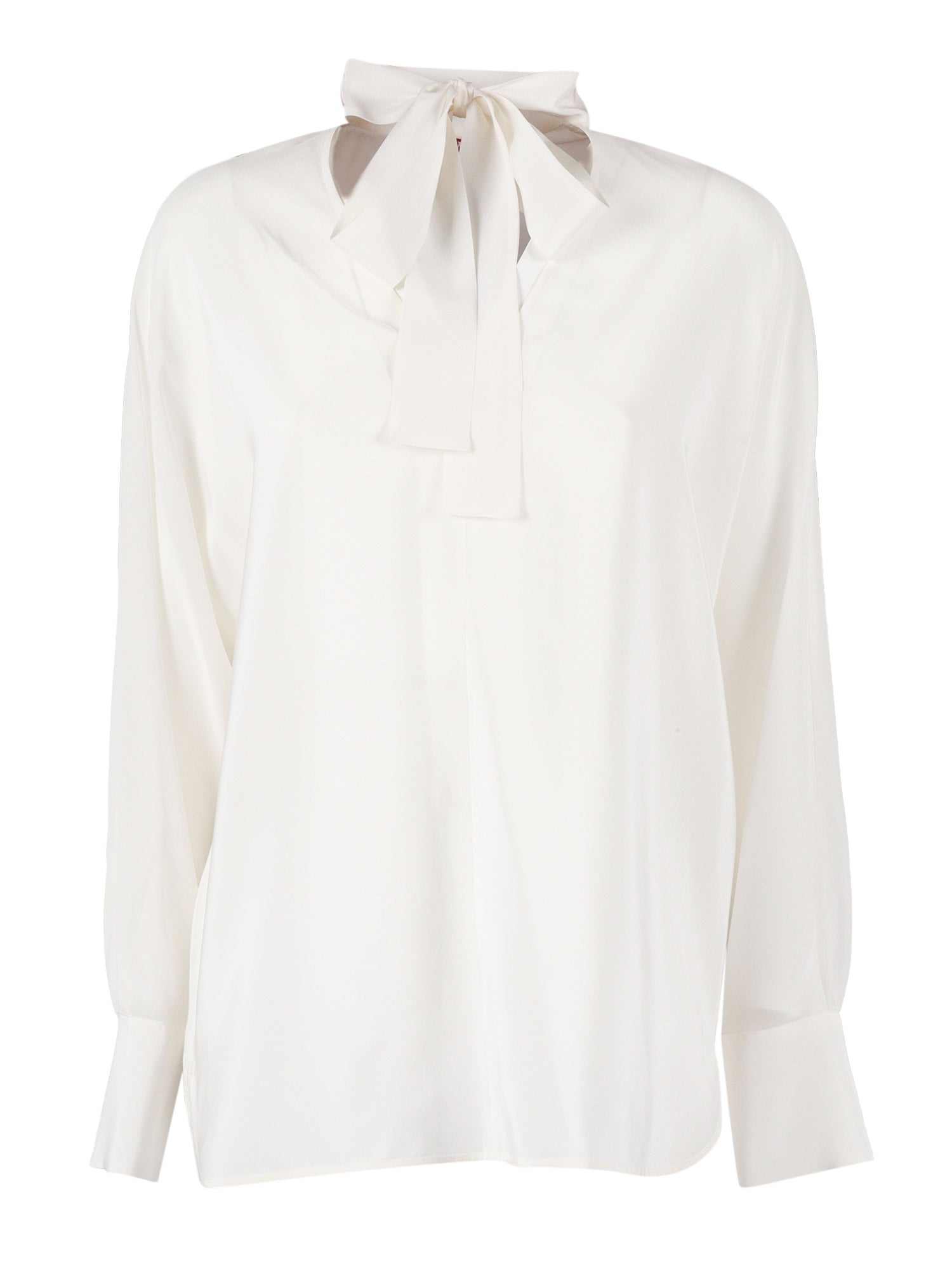 Shirt White Silk