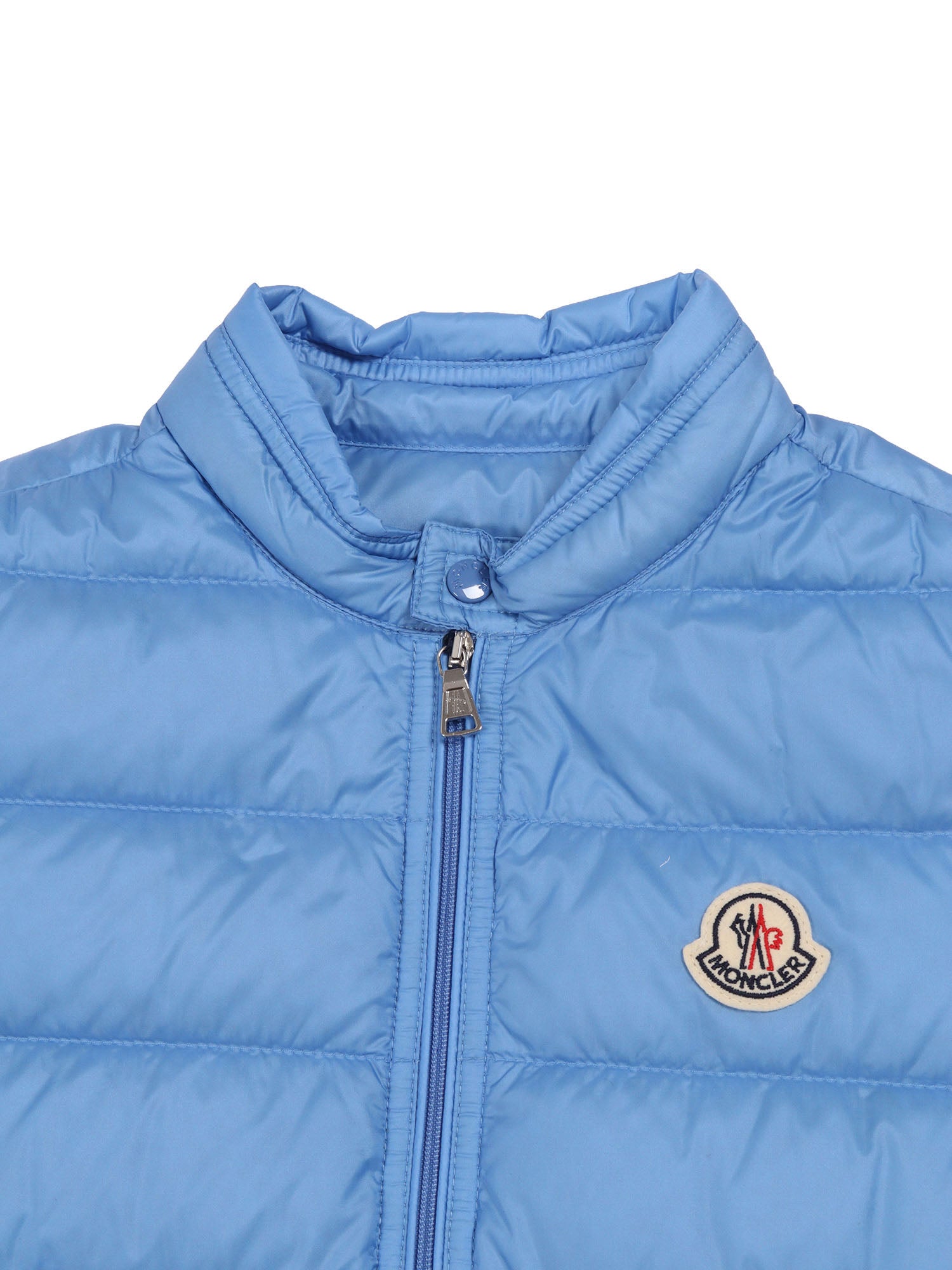 Gui Vest Light Blue Sleeveless Puffer