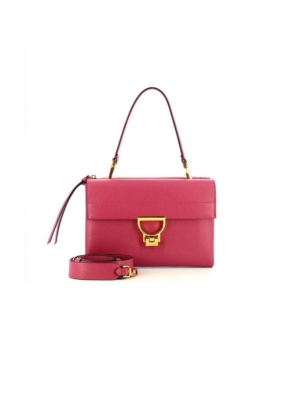 Coccinelle 100% Cow Leather; interior: 56% Polyurethane crossbody bag in rose gold