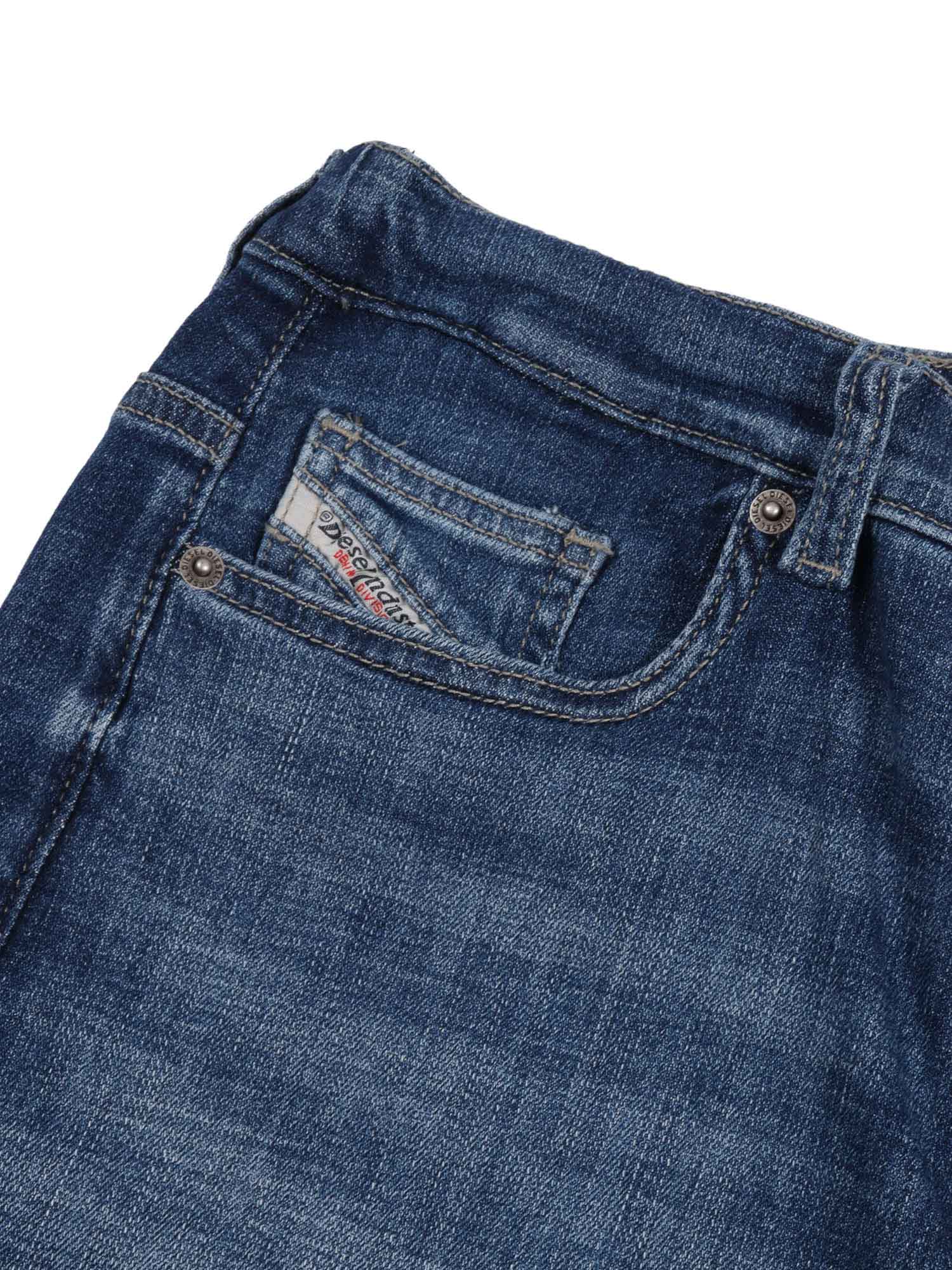 Short pants Blue Cotton Elastane Bermuda