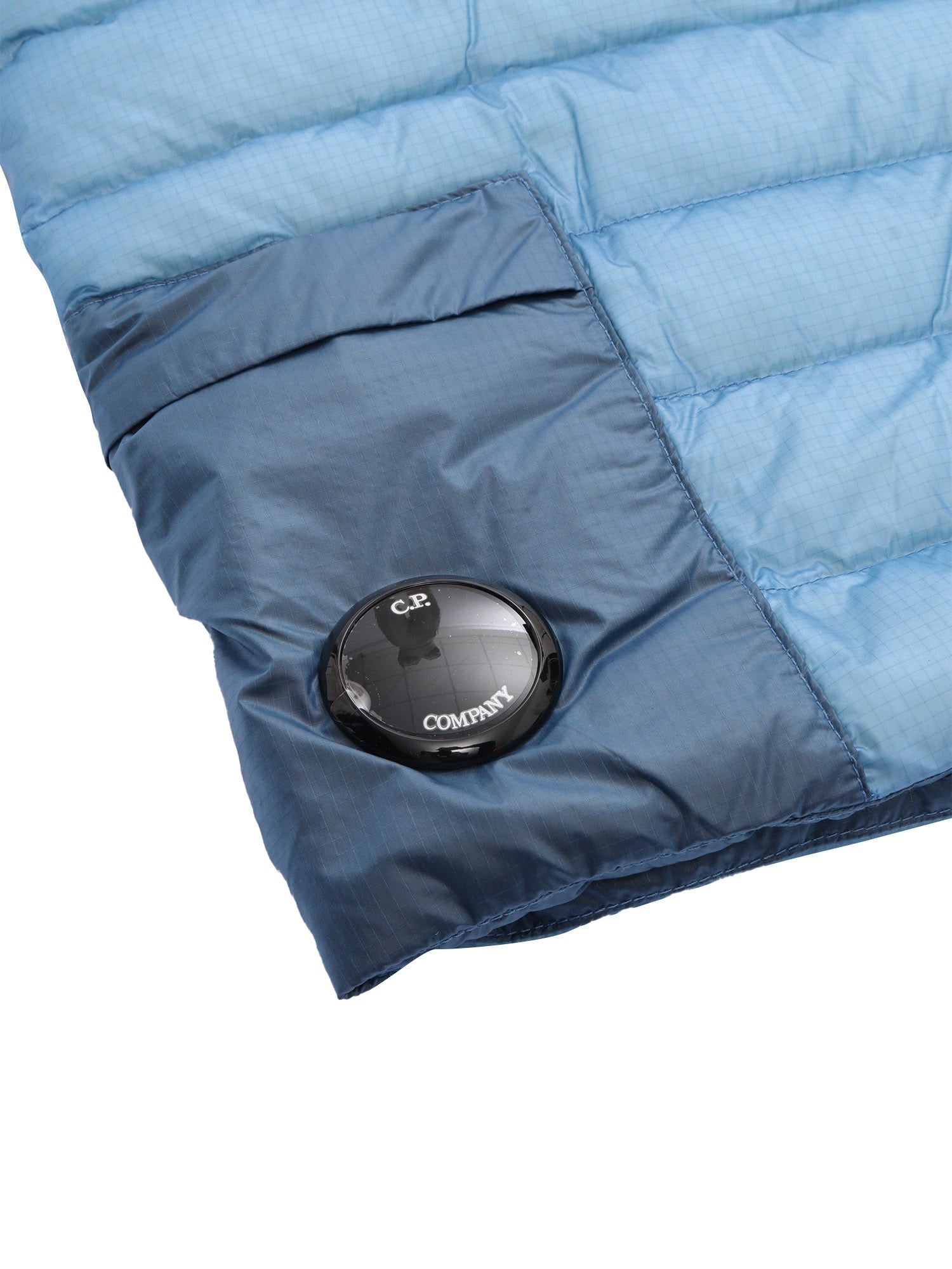 DOWN JACKET Blue Polyamide