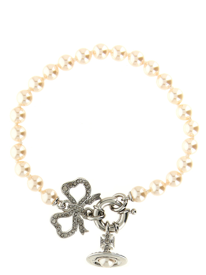 Rigoberta Bracelet White Brass Jewelry