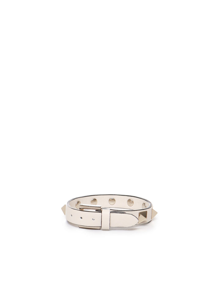 Valentino Garavani Bijoux Light Ivory Calfskin
